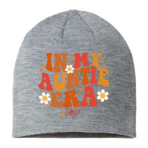 In My Auntie Era Baby Announcement Cute For Cool Auntie Club Sustainable Beanie