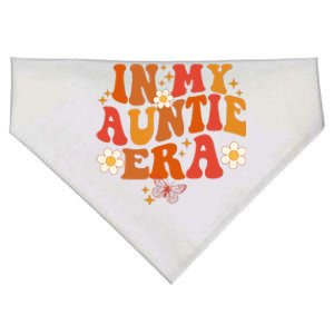 In My Auntie Era Baby Announcement Cute For Cool Auntie Club USA-Made Doggie Bandana