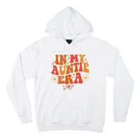 In My Auntie Era Baby Announcement Cute For Cool Auntie Club Hoodie