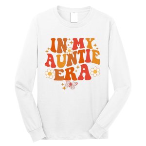 In My Auntie Era Baby Announcement Cute For Cool Auntie Club Long Sleeve Shirt