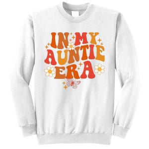 In My Auntie Era Baby Announcement Cute For Cool Auntie Club Sweatshirt