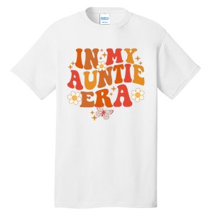 In My Auntie Era Baby Announcement Cute For Cool Auntie Club Tall T-Shirt