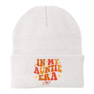 In My Auntie Era Baby Announcement Cute For Cool Auntie Club Knit Cap Winter Beanie