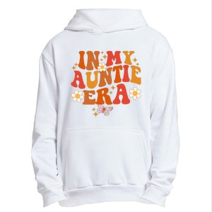 In My Auntie Era Baby Announcement Cute For Cool Auntie Club Urban Pullover Hoodie