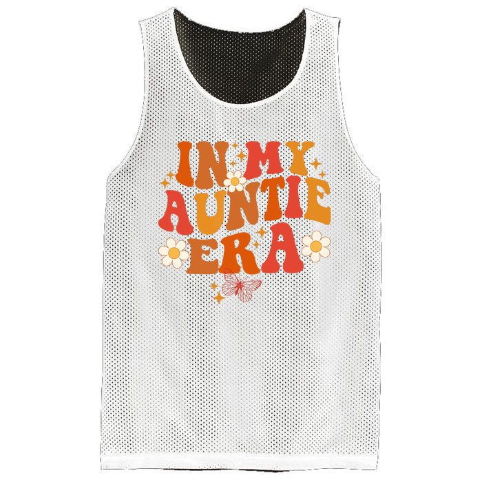 In My Auntie Era Baby Announcement Cute For Cool Auntie Club Mesh Reversible Basketball Jersey Tank