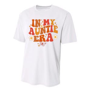 In My Auntie Era Baby Announcement Cute For Cool Auntie Club Performance Sprint T-Shirt