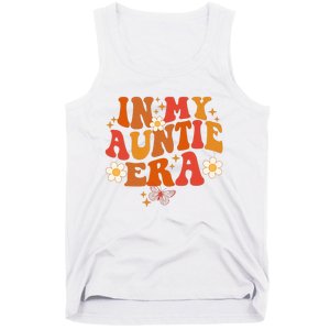 In My Auntie Era Baby Announcement Cute For Cool Auntie Club Tank Top