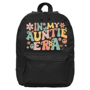 In My Auntie Era Baby Announcement For Aunt MotherS Day 16 in Basic Backpack