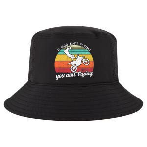 If Mud Ain't Flying You Ain't Trying. Funny Dirt Biker Cool Comfort Performance Bucket Hat