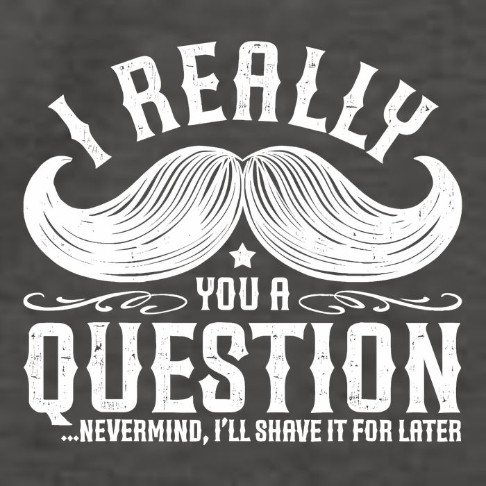 I Must Ask You A Question Funny Moustache Nerd Vector Backpack