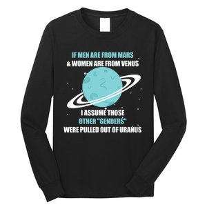 If Men Are From Mars And Women Are From Venus I Assume Those Long Sleeve Shirt