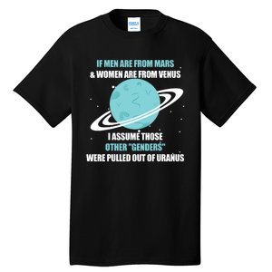 If Men Are From Mars And Women Are From Venus I Assume Those Tall T-Shirt