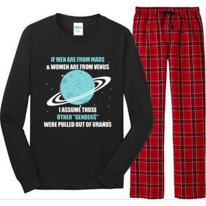 If Men Are From Mars And Women Are From Venus I Assume Those Long Sleeve Pajama Set