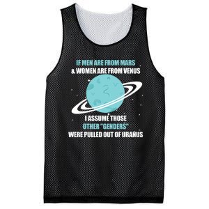 If Men Are From Mars And Women Are From Venus I Assume Those Mesh Reversible Basketball Jersey Tank