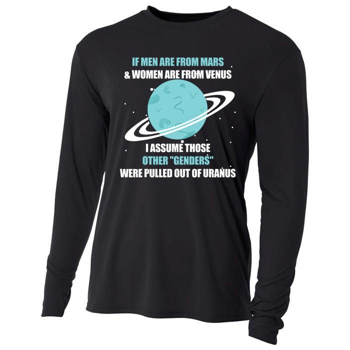 If Men Are From Mars And Women Are From Venus I Assume Those Cooling Performance Long Sleeve Crew