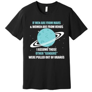 If Men Are From Mars And Women Are From Venus I Assume Those Premium T-Shirt