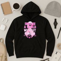 Imagine A World Without Cancer Save The Tatas Hoodie