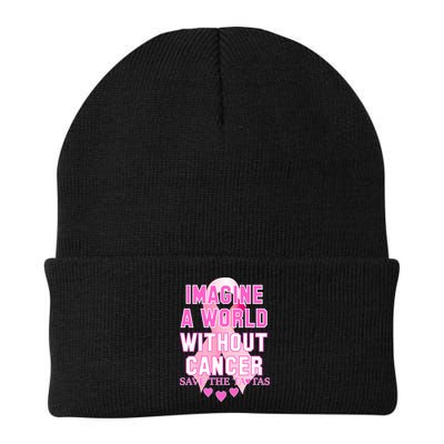 Imagine A World Without Cancer Save The Tatas Beanie