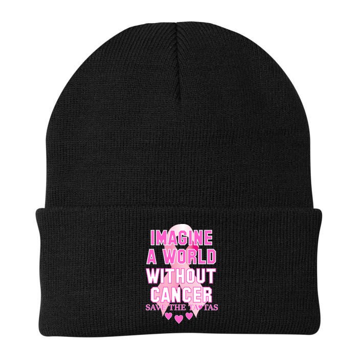 Imagine A World Without Cancer Save The Tatas Beanie