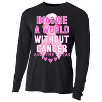 Imagine A World Without Cancer Save The Tatas Cooling Performance Long Sleeve Crew