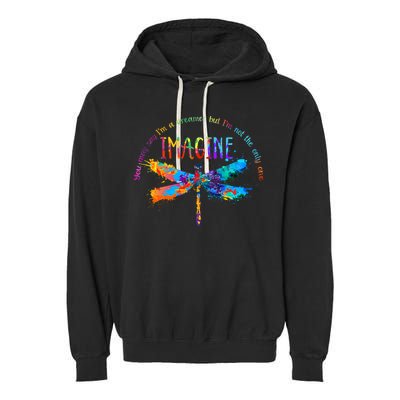 Imagine Dragonfly Dreamer Garment-Dyed Fleece Hoodie
