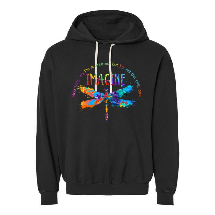 Imagine Dragonfly Dreamer Garment-Dyed Fleece Hoodie