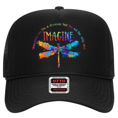 Imagine Dragonfly Dreamer High Crown Mesh Back Trucker Hat