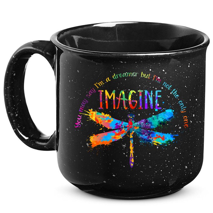 Imagine Dragonfly Dreamer 15oz Campfire Ceramic Mug
