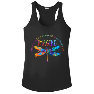 Imagine Dragonfly Dreamer Ladies PosiCharge Competitor Racerback Tank