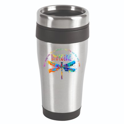Imagine Dragonfly Dreamer 16oz Travel Tumbler