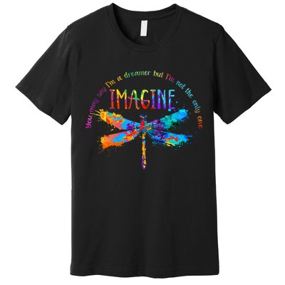 Imagine Dragonfly Dreamer Premium T-Shirt