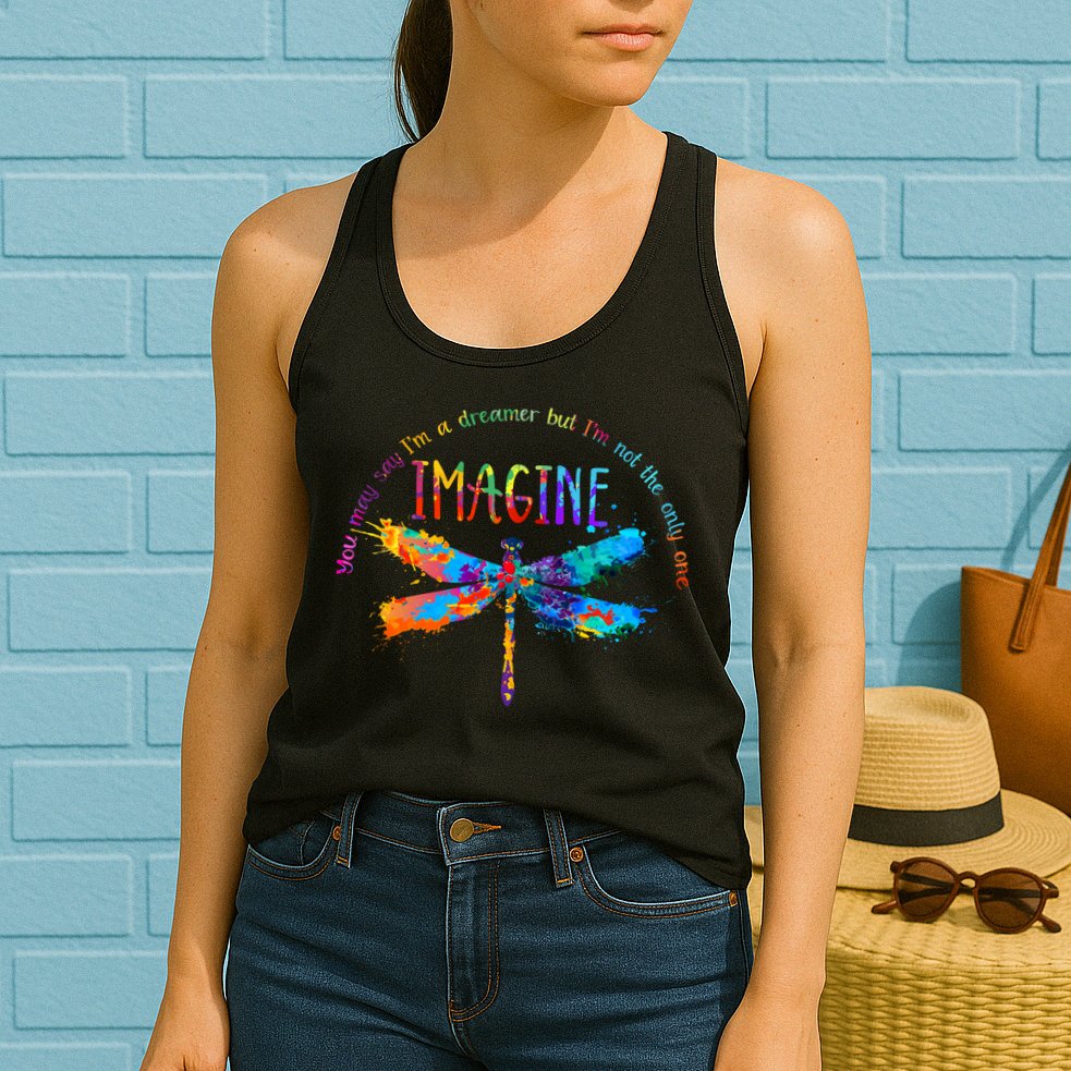 Imagine Dragonfly Dreamer Womens Tank Top