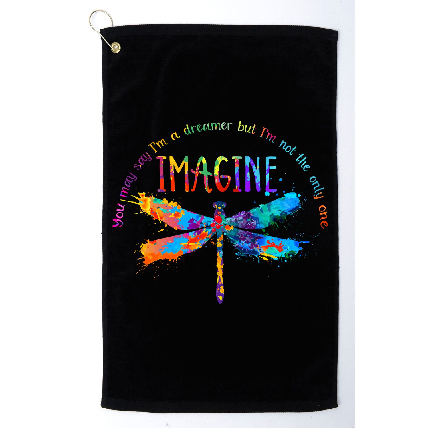 Imagine Dragonfly Dreamer Golf Towel