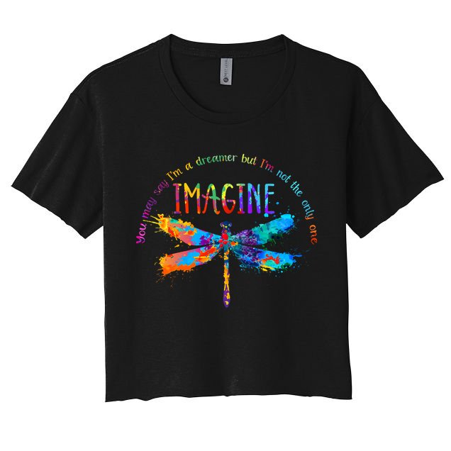 Imagine Dragonfly Dreamer Crop Top