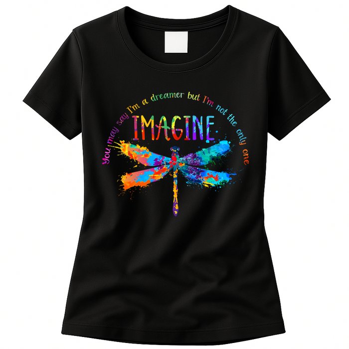 Imagine Dragonfly Dreamer Womens T-Shirt