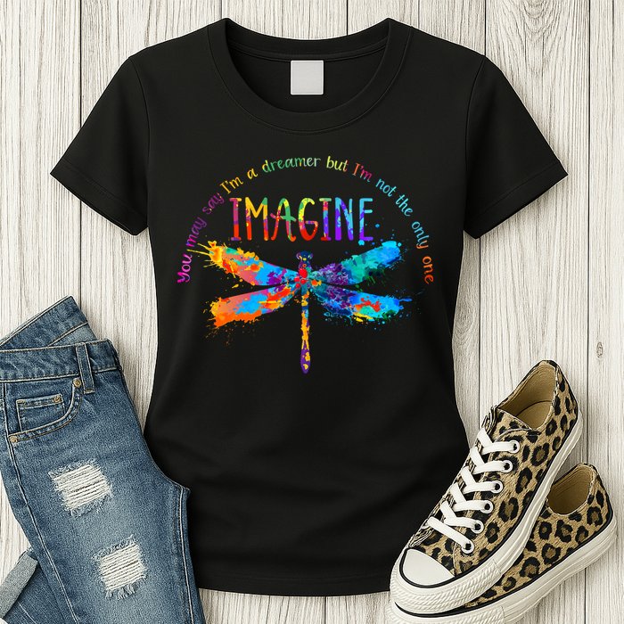 Imagine Dragonfly Dreamer Womens T-Shirt