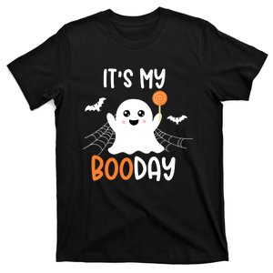 Its My Boo Day Cute Halloween Birthday Ghost Boy Girl T-Shirt