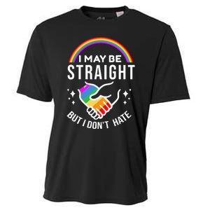 I May Be Straight But I Dont Hate Pride Cooling Performance Crew T-Shirt