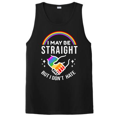 I May Be Straight But I Dont Hate Pride PosiCharge Competitor Tank