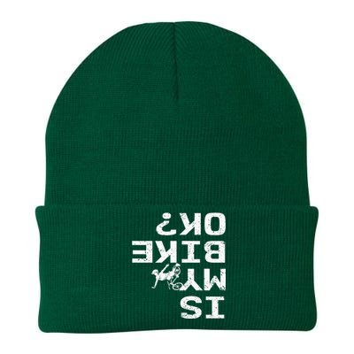 Is My Bike Ok Funny Sarcastic BMX Biker Cycling Cyclist Knit Cap Winter Beanie