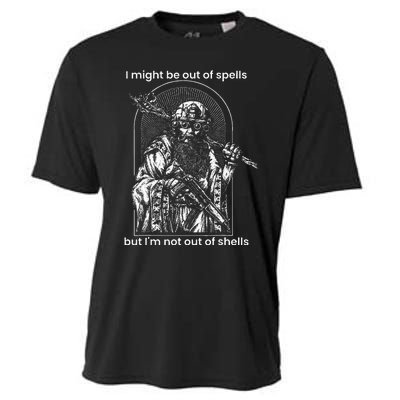 I Might Be Out Of Spells But IM Not Out Of Shells Cooling Performance Crew T-Shirt