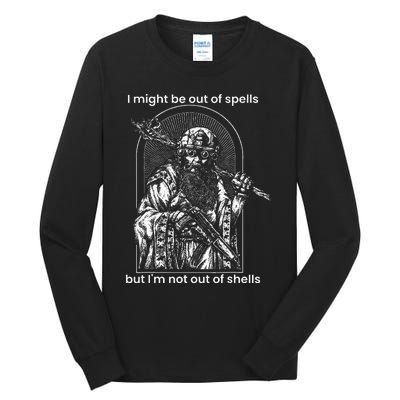 I Might Be Out Of Spells But IM Not Out Of Shells Tall Long Sleeve T-Shirt