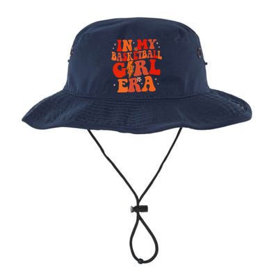 In My Basketball Girl Era Retro Groovy Basketball Girl Legacy Cool Fit Booney Bucket Hat