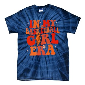 In My Basketball Girl Era Retro Groovy Basketball Girl Tie-Dye T-Shirt