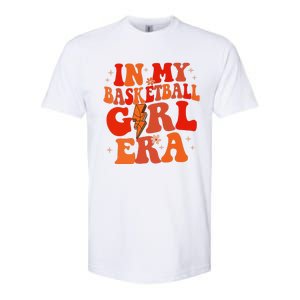 In My Basketball Girl Era Retro Groovy Basketball Girl Softstyle CVC T-Shirt