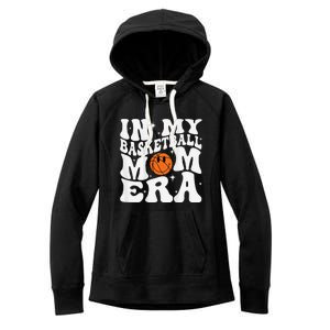 In My Basketball Mom Era Basketball Lover Mom Sport Women's Fleece Hoodie