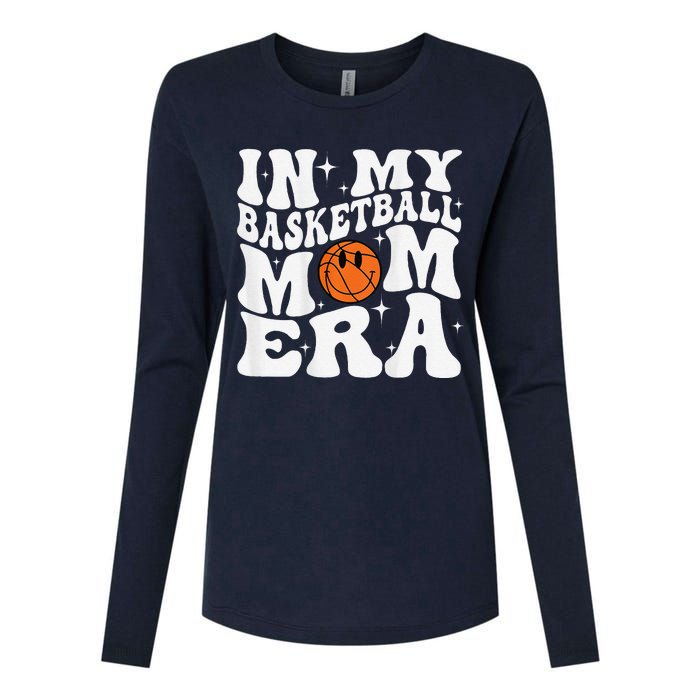 In My Basketball Mom Era Basketball Lover Mom Sport Womens Cotton Relaxed Long Sleeve T-Shirt