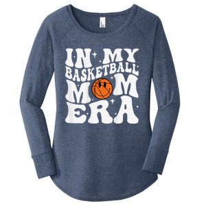 In My Basketball Mom Era Basketball Lover Mom Sport Women's Perfect Tri Tunic Long Sleeve Shirt