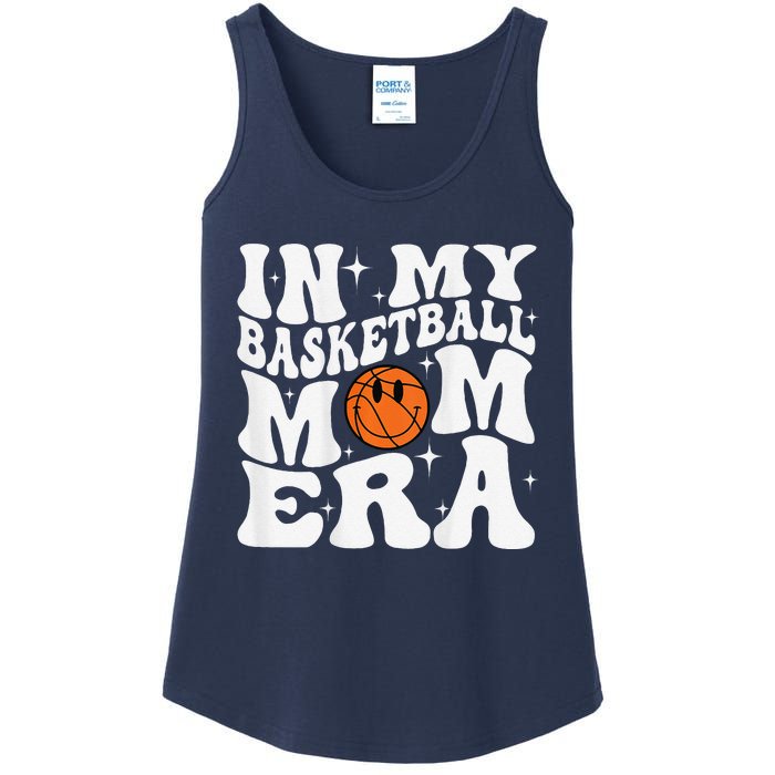 In My Basketball Mom Era Basketball Lover Mom Sport Ladies Essential Tank