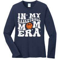 In My Basketball Mom Era Basketball Lover Mom Sport Ladies Long Sleeve Shirt